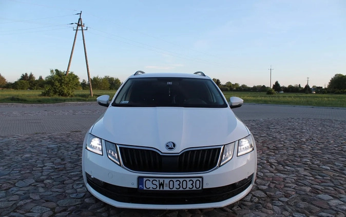 Skoda Octavia cena 73900 przebieg: 79400, rok produkcji 2019 z Świecie małe 301